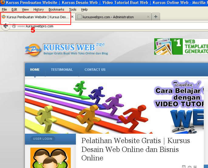 Cara merubah favicon