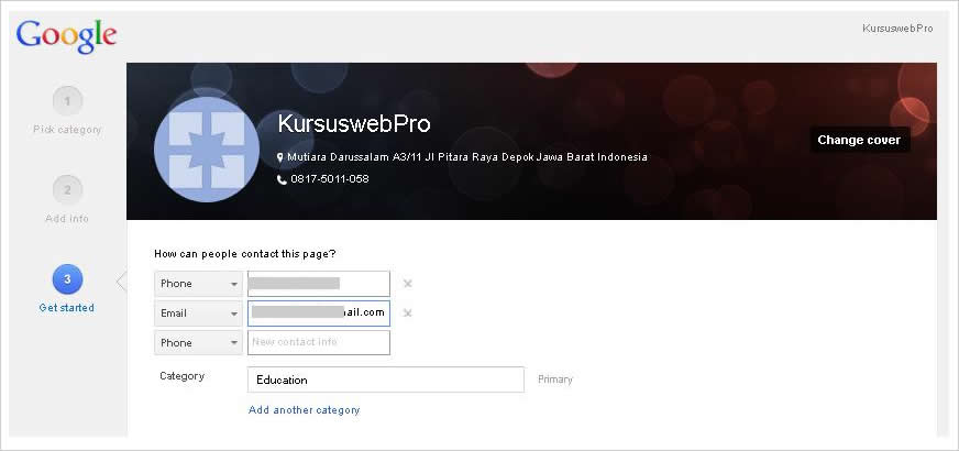 Cara Buat Fans Page Google Plus