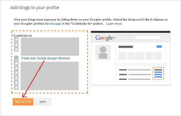Cara share posting ke Google Plus