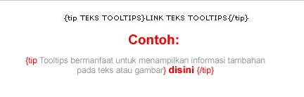 Cara Buat Tooltips di web blog joomla