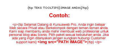 Cara Buat Tooltips di web blog joomla